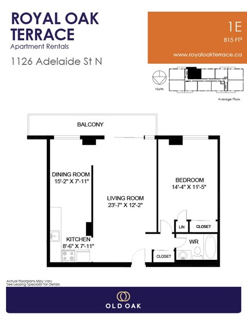 1126 Adelaide Street North 1-2 Beds Apartment, Affordable for Rent - Photo Gallery 18